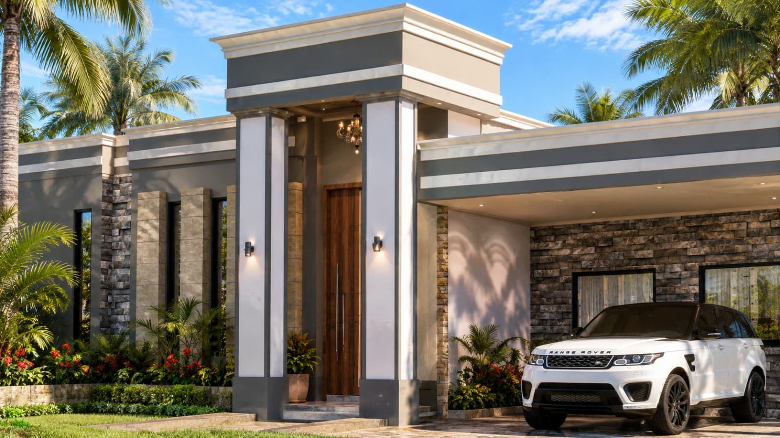 Modern 4-Bedroom Bungalow